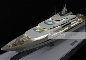 超级游艇模型