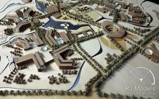 SOM 1:1000北京城市规划项目