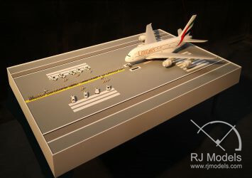 迪拜警车A380机场层模型